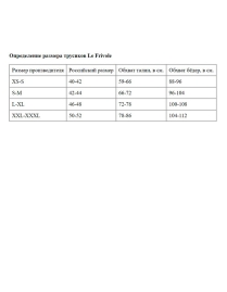 Трусики Le Frivole 04321