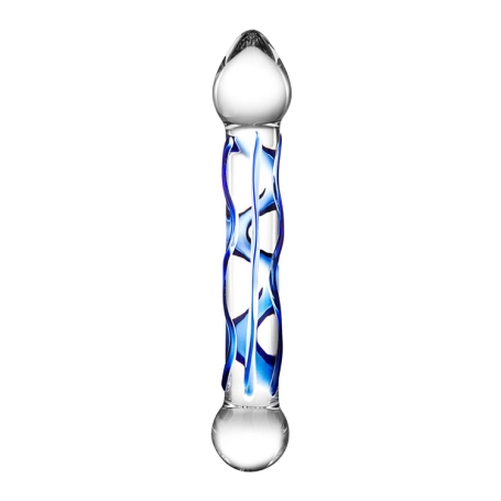 Фаллос из стекла Glas Full Tip Textured