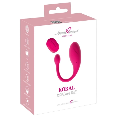 Виброяйцо Koral Orion с пультом