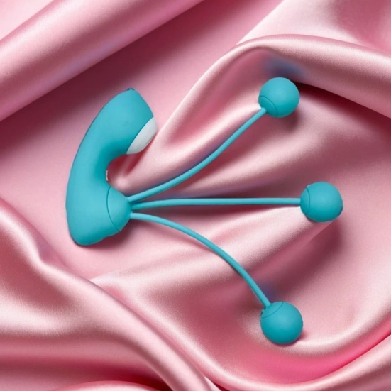 Вакуумный стимулятор Youvic с виброшариками