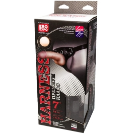 Страпон Harness 7" Long - 3 насадки