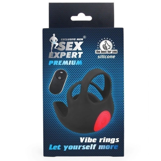 Вибронасадка на мошонку Sex Expert
